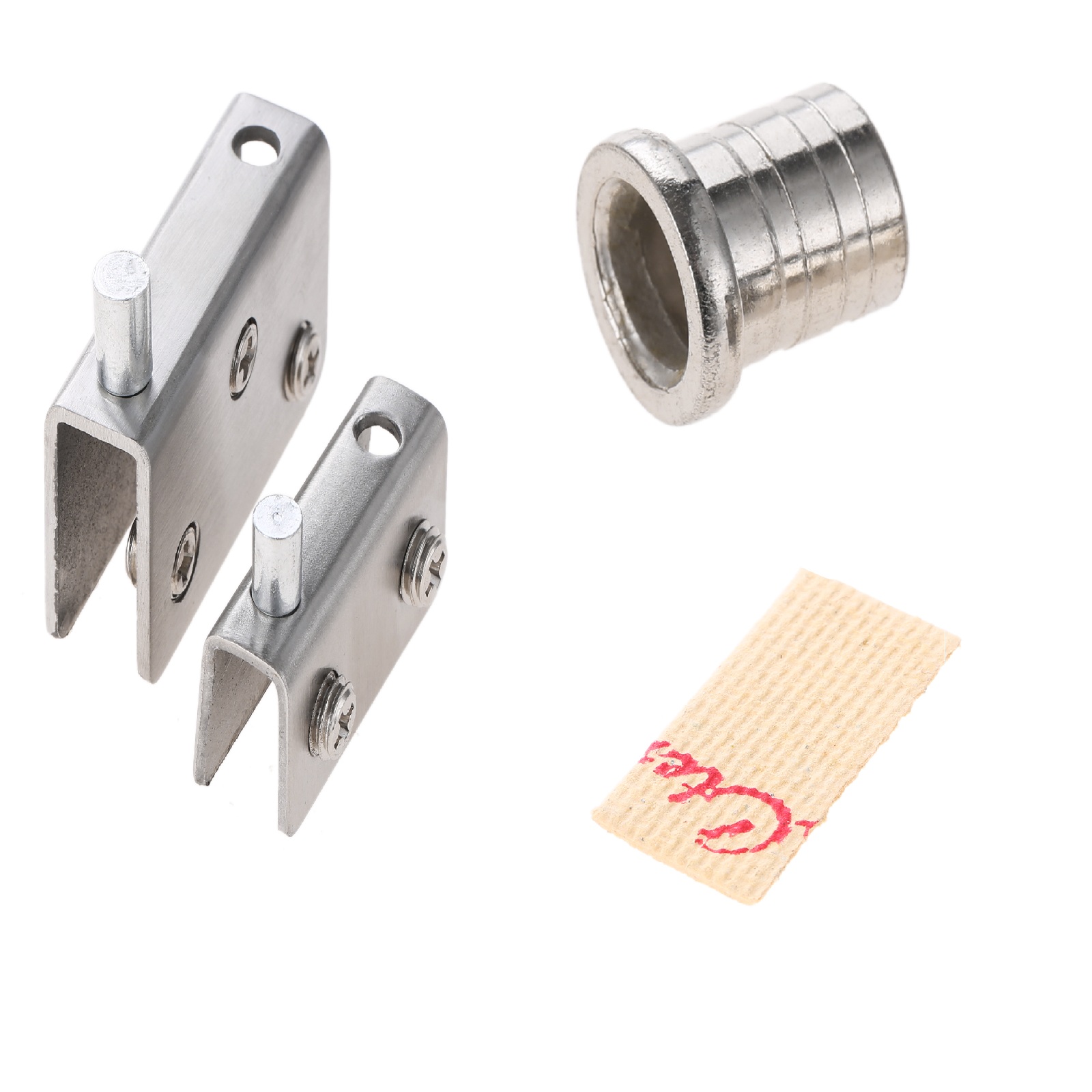 Glass Door Hinge - 2 Pcs 유리 선반 클램프 피벗