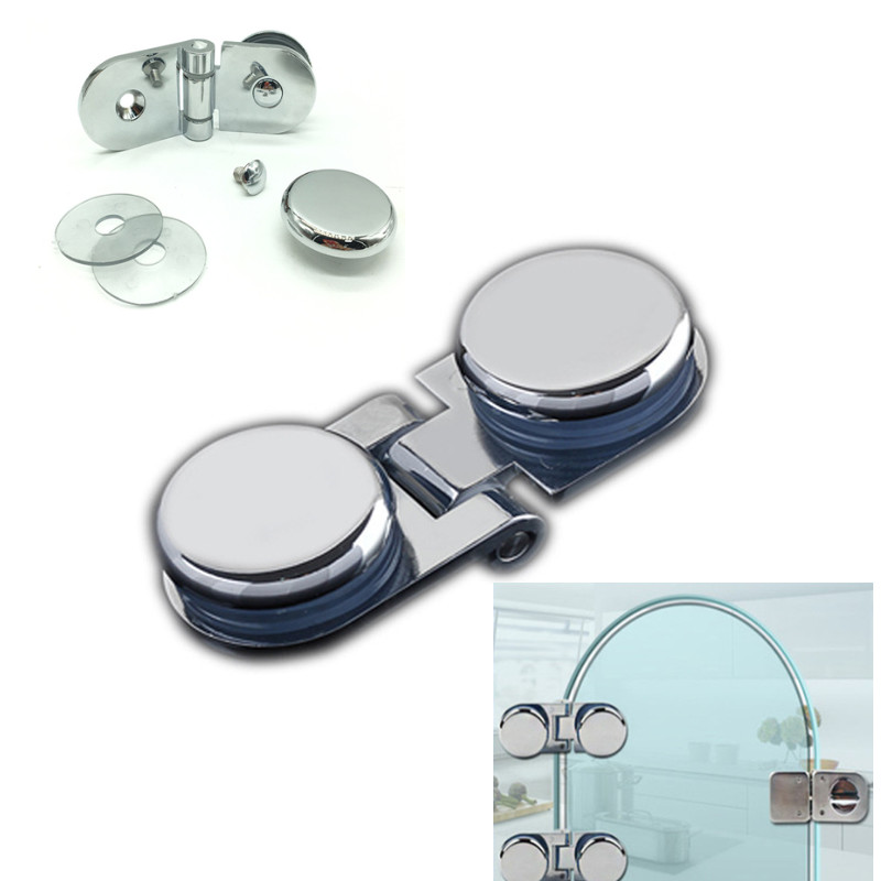 Glass Door Hinge - 아연 합금 유리 고정 클램프 6-12mm