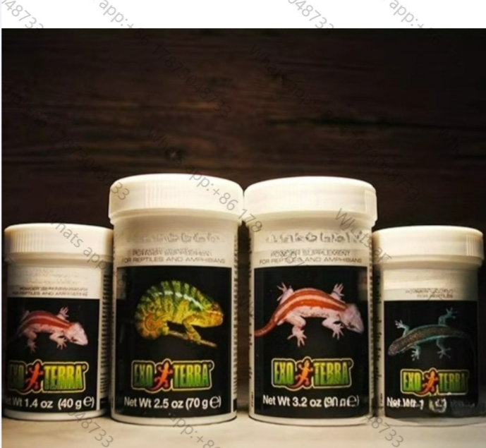 Vitamin D3 Reptile - 파충류 칼슘 파우더 (D3 비타민 함유/미함유)